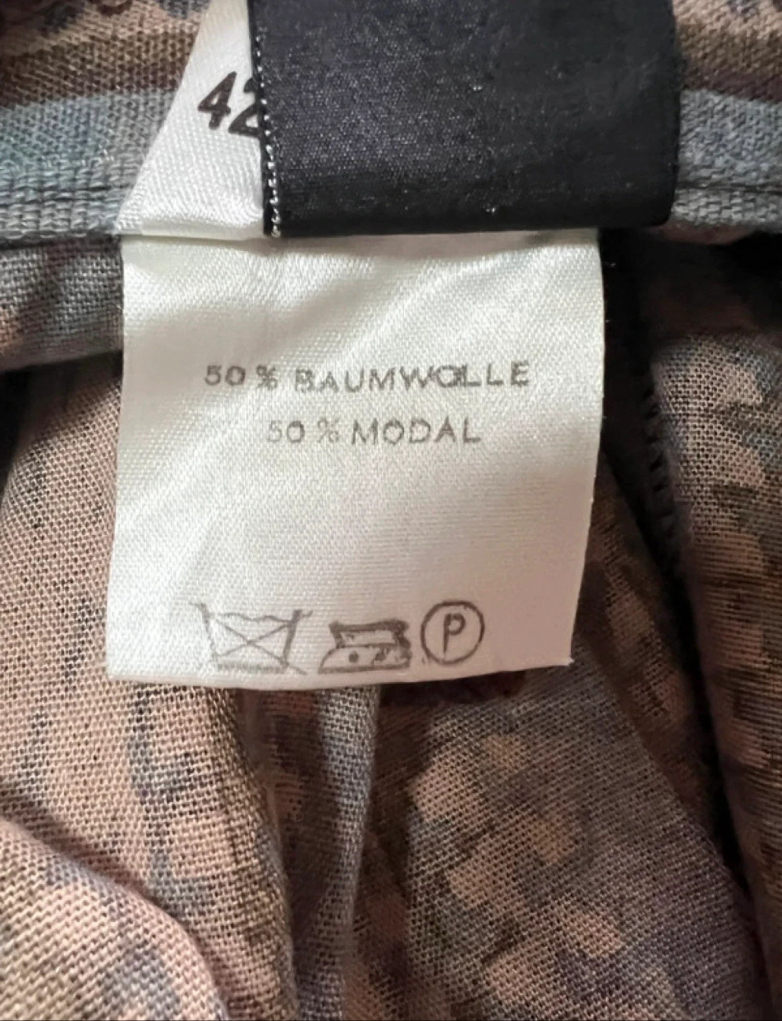 Eger vintage cotton and modal skirt – photo 11